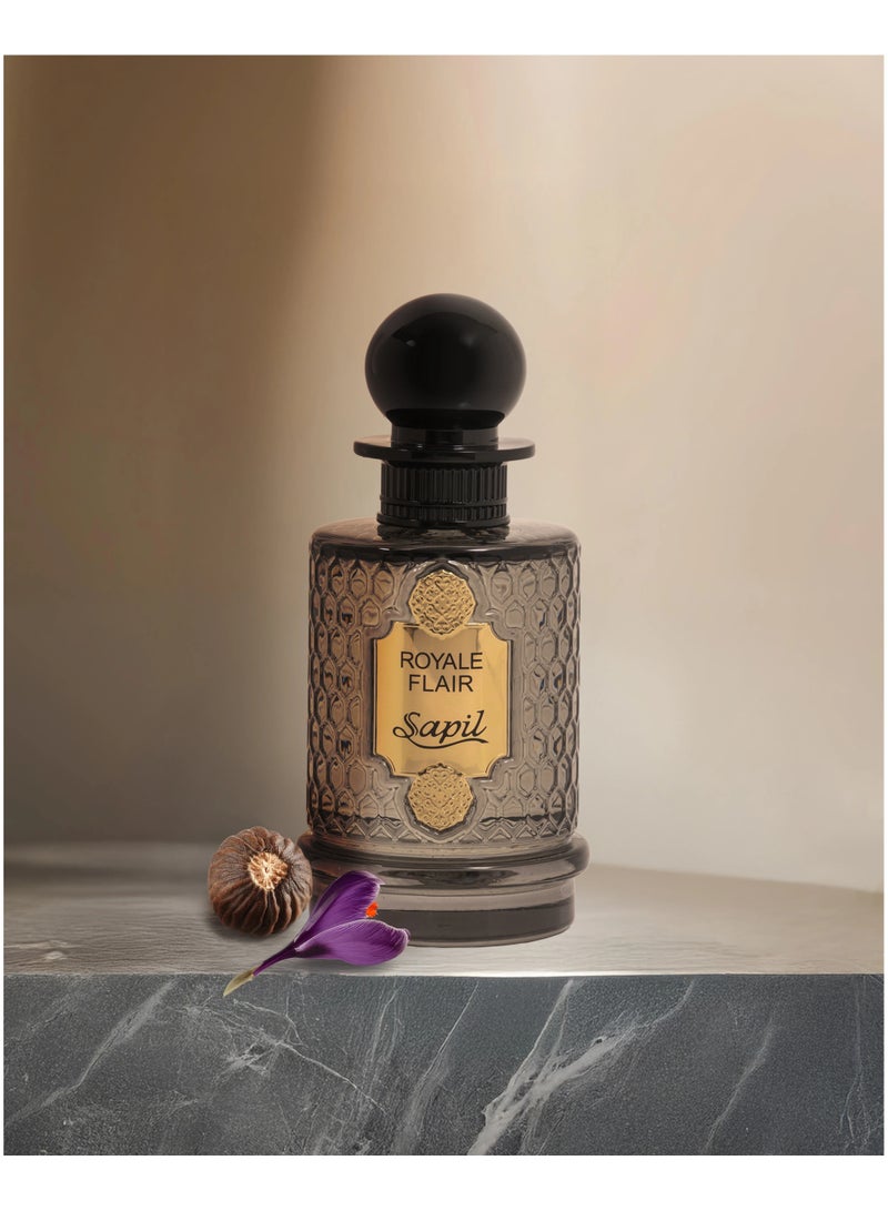 sapil Royale Flair Eau De Parfum For Unisex - 100 ML - Image 4